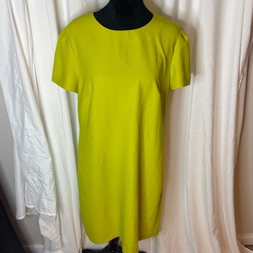 New with tags, Banana Republic Lime Green Short Sleeve Mini Dress